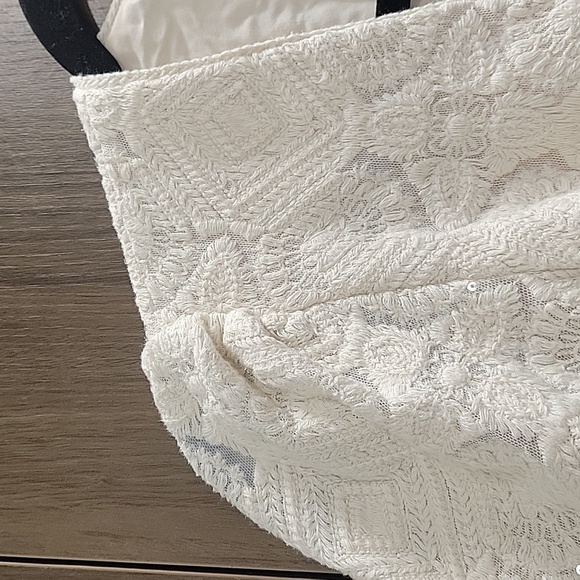 Maje-Lichet Sequined Tie-Waist Top-Size Small - Picture 9 of 17